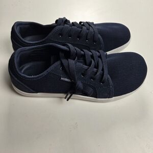 HOBIBEAR minimalist barefoot shoes/ sneakers -Navy blue  canvas -size 39 (8-8.5)